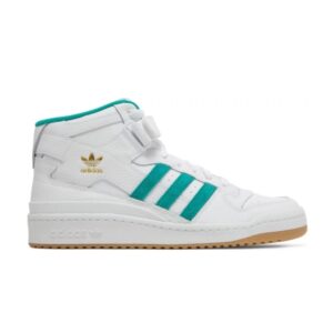adidas Forum Mid Blanc Sarcelle Baskets Rouge H00749