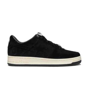 A Swimming Ape Bape Sta Baskets en daim noir 1H70 191 004