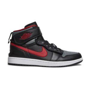 Air Jordan 1 High FlyEase Smoke Gris Gym Rouge CQ3835 006