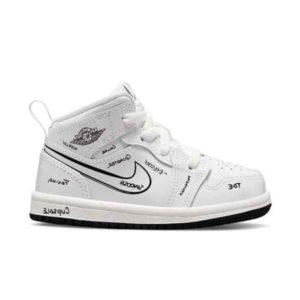 Air Jordan 1 Mid TD Baskets schématiques DQ1865 100
