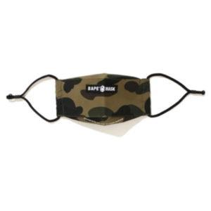 Masque BAPE 1st Camo Vert Vert 428444