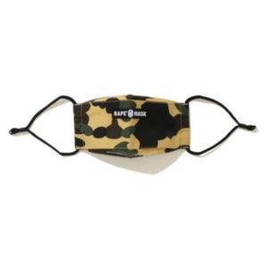 Masque BAPE 1st Camo Jaune Jaune 428440