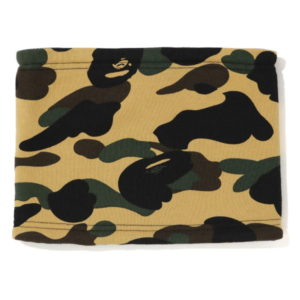 Écharpe BAPE 1st Camo Cache-Cou Jaune Jaune 428926