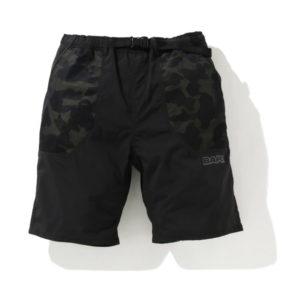 Short de sport BAPE 1st Camo Pocket Shorts Noir Noir 429002