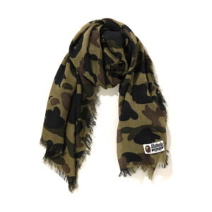 Écharpe BAPE 1st Camo Écharpe Vert Vert 429673