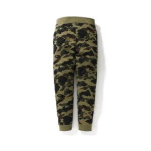 Pantalons de survêtement BAPE 1st Camo Slim Pantalon de survêtement Vert Vert 435647