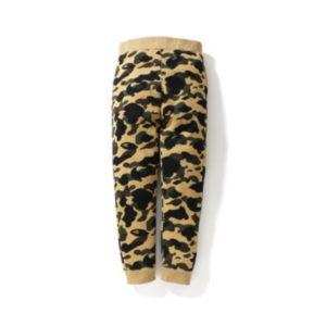 Pantalons de survêtement BAPE 1st Camo Slim Pantalon de survêtement Jaune Jaune 435554