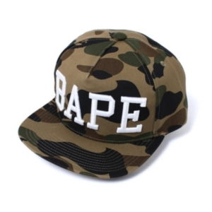 Casquette de baseball BAPE 1st Camo Snap Back Cap Vert Vert 435661