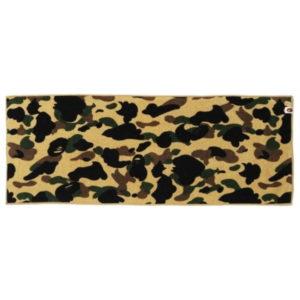 Serviette BAPE 1st Camo Sport Serviette Jaune Jaune 436104