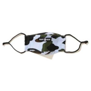 Masque BAPE 1st Camo Stripe Bleu Bleu 436123