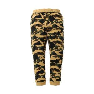 Pantalons de survêtement BAPE 1st Camo Pantalons de survêtement (SS21) Jaune Jaune 436521