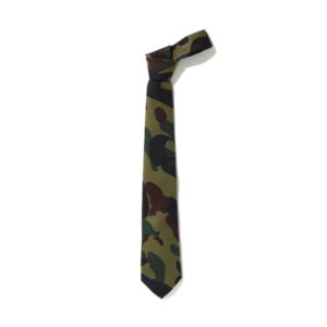 Cravate BAPE 1st Camo Tie (FW20) Vert Vert 437285