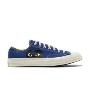 Baskets Comme des Garçons PLAY x Converse Chuck 70 Low Blue Quartz 171848C