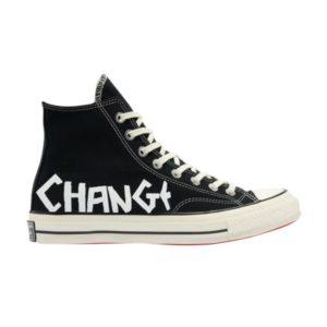 Baskets Converse Chuck 70 High Create Future – Noir Blanc 169765C