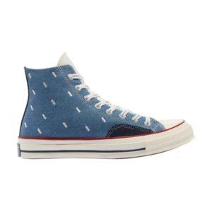 Converse Chuck 70 High Indigo Boro Baskets Bleu 171064C