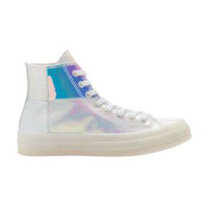 Baskets Converse Chuck 70 High Summer Glow – Blanc irisé 169039C