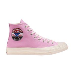 Converse Chuck 70 Logo Play Low Pivoine Rose Baskets 168097C