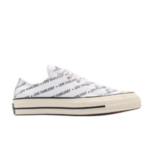 Baskets Converse Chuck 70 Ox Blanc Noir Beige 167346C