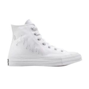 Converse Chuck 70 Baskets Flammes Blanches 168970C