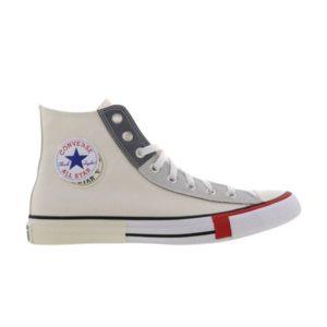 Baskets Converse Chuck Taylor All Star High Double Logo – Beige Noir 168267C