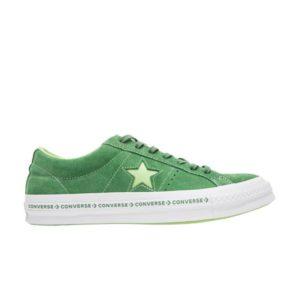 Converse One Star Low Menthe Vert Baskets Rouge 159816C