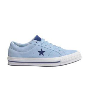 Converse One Star Baskets en daim avec pieds tropicaux 160585C