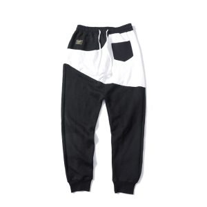 Pantalon de survêtement DPOY Colorblock Pantalon Blanc 422386