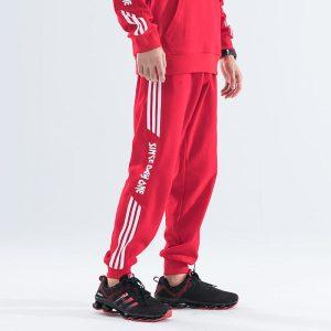 Pantalon de survêtement DPOY depuis le premier jour Pantalon rouge Blanc 422328