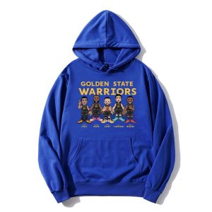 Sweat à capuche imprimé DPOY Warriors Team Blanc 419216