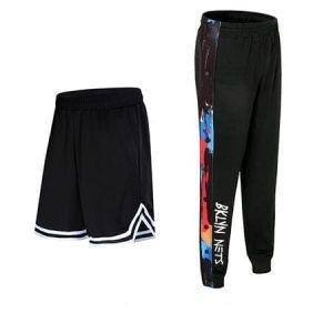 Short de basket-ball Daiong, ensemble de pantalons avec filets de couleur, 456202
