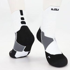 Chaussettes de sport Daiong James blanc-gris chaussettes 448527