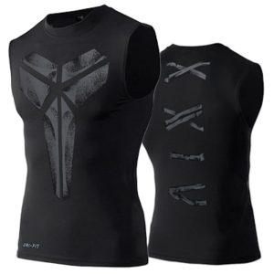 Maillot de sport Daiong Kobe 24 maillot de corps noir 445247