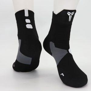 Chaussettes de sport Daiong Kobe chaussettes noir-blanc 448495