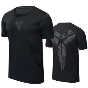 Daiong Kobe T-Shirt Double Face Gris Logo Tang 445174
