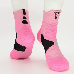 Chaussettes de sport Daiong Kobe chaussettes rose-noir 448505