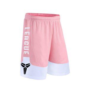 Short de ligue rose Daiong Kobe blanc 439625