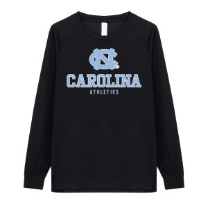 T-Shirt Daiong N Carolina Bleu Manches Longues Noir 459774