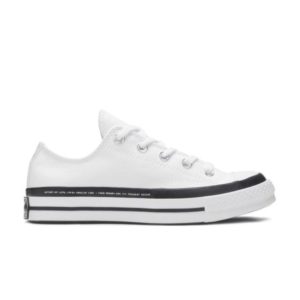 Fragment Design x Moncler x Converse Chuck 70 Low Baskets blanches Jaune 169070C