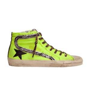 Golden Goose Slide Sneaker Dream Maker – Lacets imprimé léopard GMF00115 F001264 20263