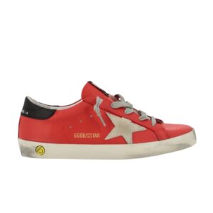 Baskets Golden Goose Superstar Enfant Rouge Cerise G36KS301 B54