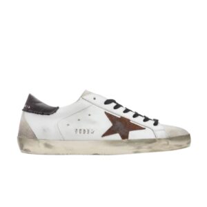 Golden Goose Superstar Baskets châtaignes blanches GMF00102 F002149 10795