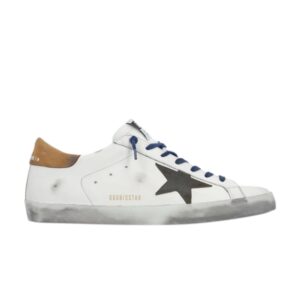 Baskets Golden Goose Superstar Blanc Drill Vert GMF00101 F000368 10289