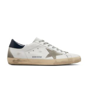 Baskets Golden Goose Superstar Blanc Bleu Nuit Noir GMF00102 F000311 10270