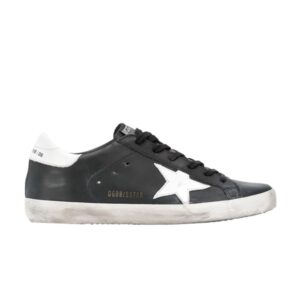 Baskets Golden Goose Wmns Superstar Noir Blanc G36WS590 L27