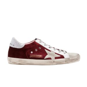 Baskets Golden Goose Wmns Superstar Cuivre Velours Blanc G35WS590 O94