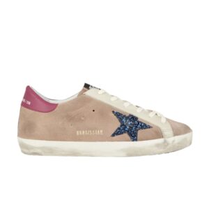 Baskets Golden Goose Wmns Superstar Bleu Désert G35WS590 R42