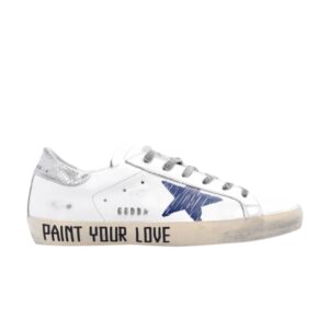 Baskets Golden Goose Wmns Superstar Distressed Sketch – Paint Your Love GWF00270 F002474 10654