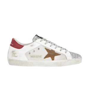 Baskets Golden Goose Wmns Superstar Argent Tabac GWF00103 F000156 80188