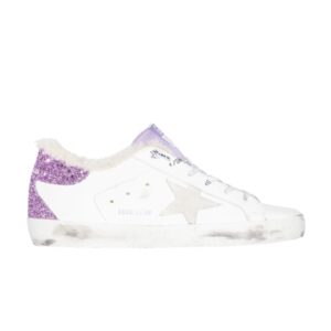 Baskets Golden Goose Wmns Superstar Blanc Lavande GWF00102 F001623 10641