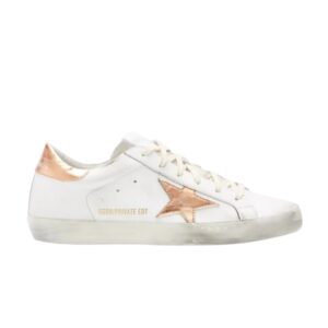 Baskets Golden Goose Wmns Superstar Blanc Pêche Rose GWF00101 F001270 10541